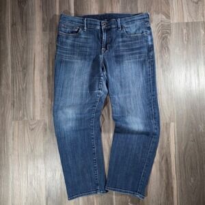 Lucky Brand Mens Straight Leg Jeans Medium Wash Blue Denim 33x25